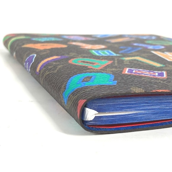 Louis Vuitton Leather Clemence Brown x Cahier NBA LV - Picture 6 of 9